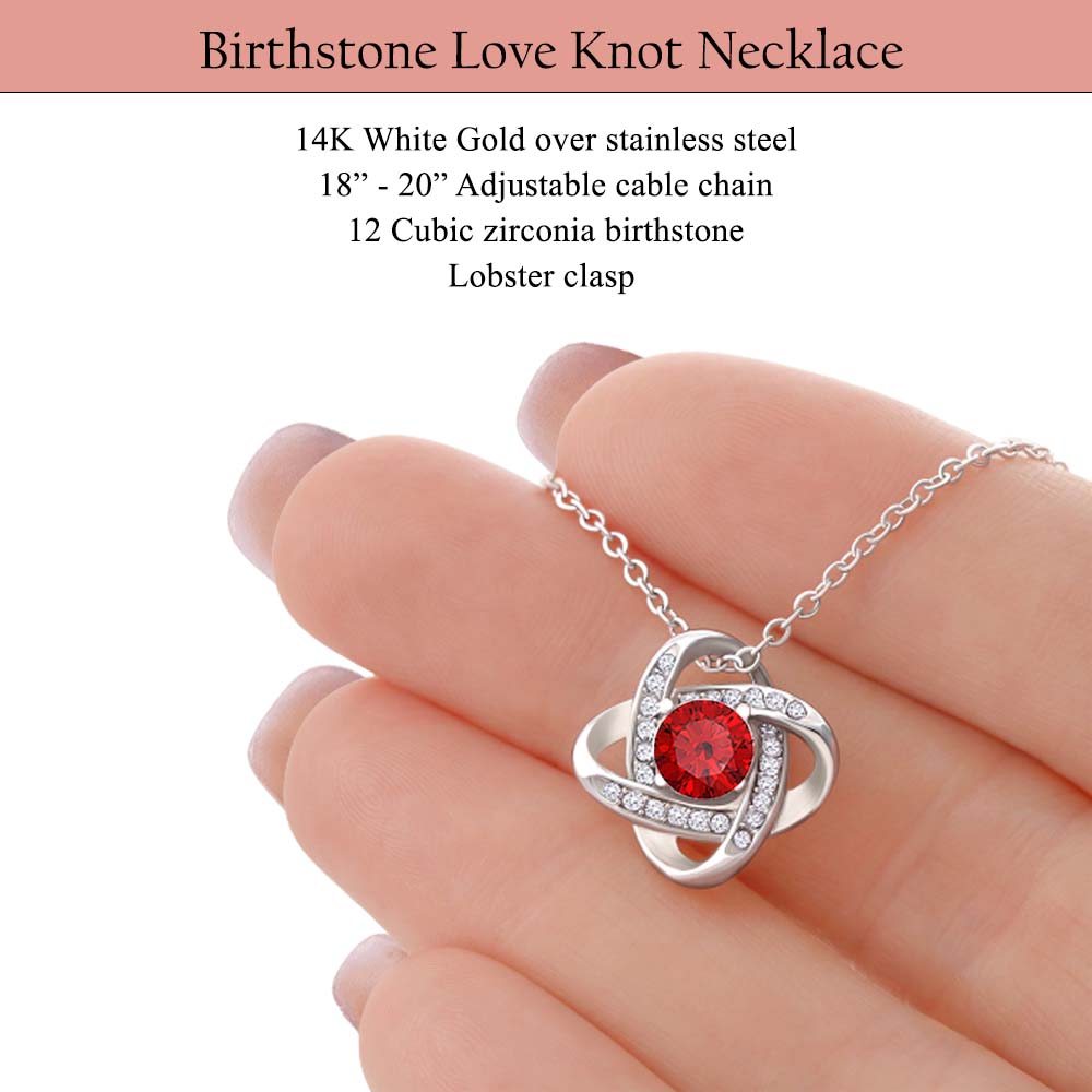 Mother's Day Gift For Mom - Birthstone Necklace