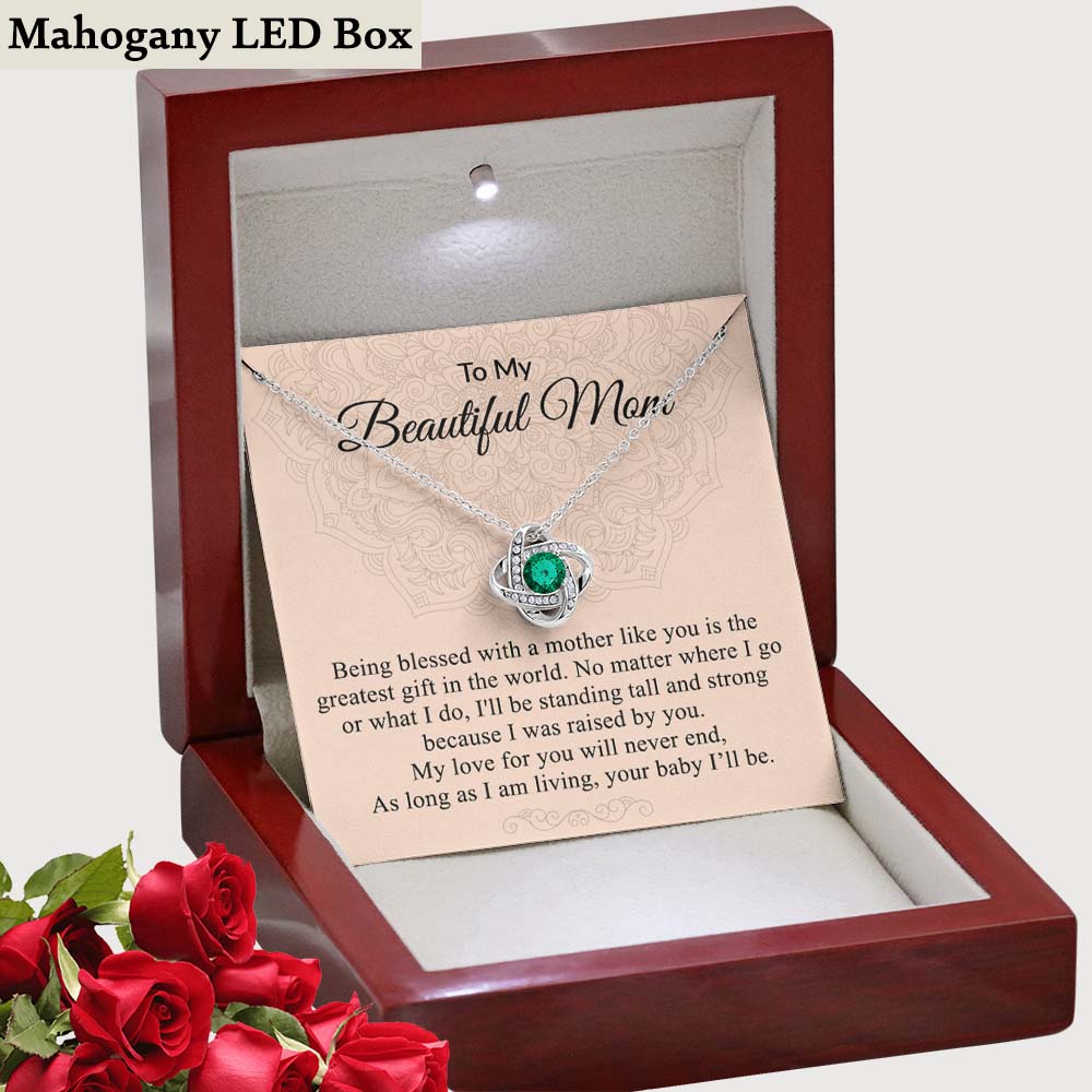 Mother's Day Gift For Mom - Birthstone Necklace