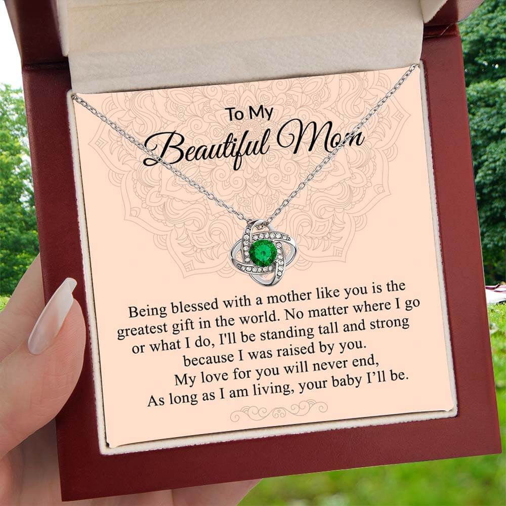 Mother's Day Gift For Mom - Birthstone Necklace