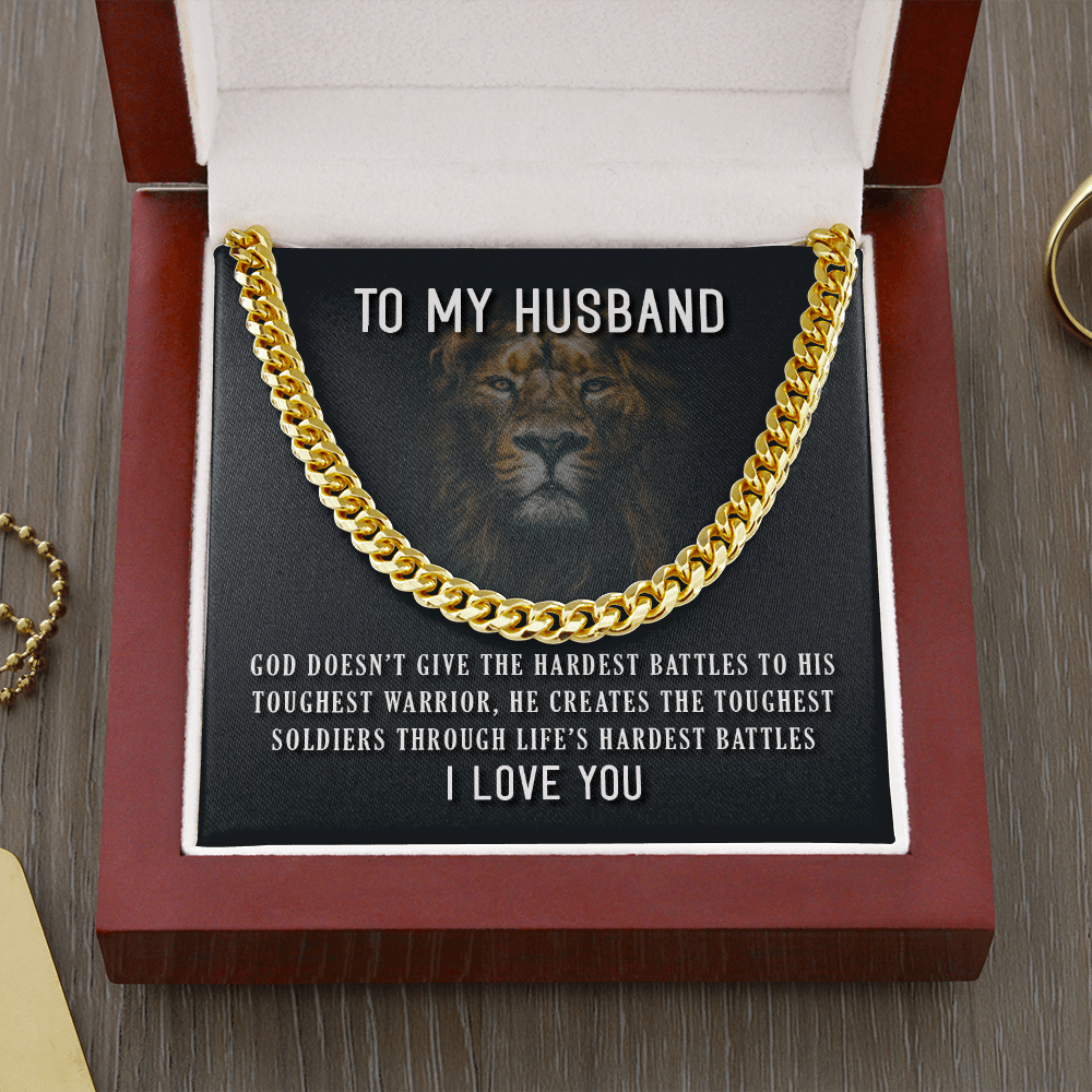 My Husband - Cuban Link Chain Necklace