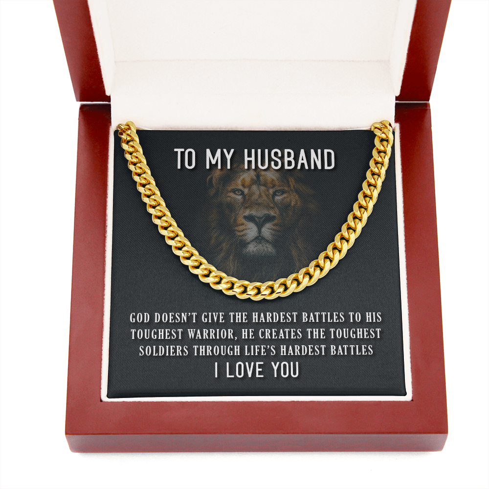 My Husband - Cuban Link Chain Necklace