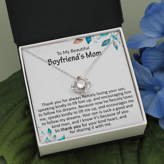 My Boyfriend's Mom - Love Knot Necklace